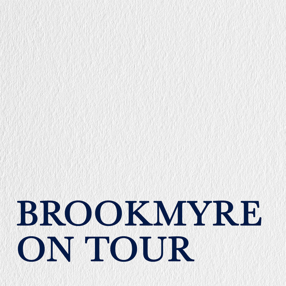 Chris Brookmyre on Tour